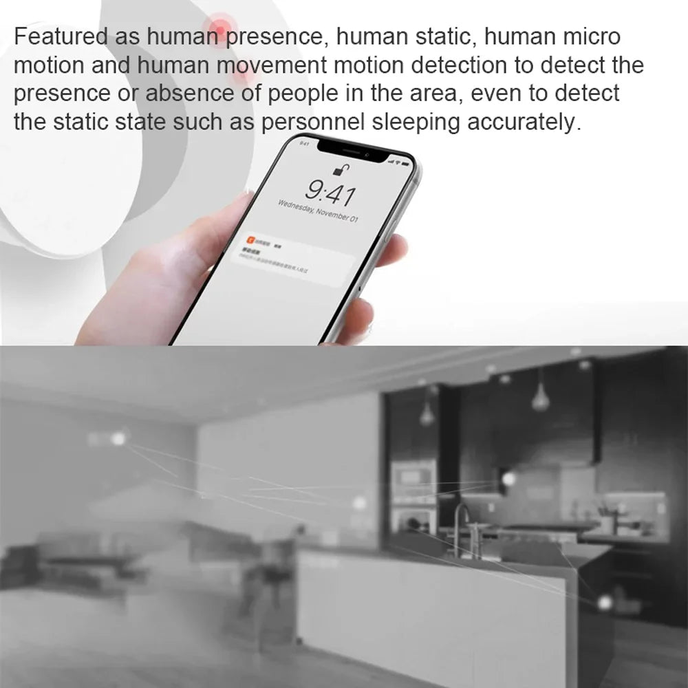 Dazzduo Human Presence Detector,Presence HumanBody Presence HumanBody Presence Device Presence Device Human WiFi dsfen Presence SIUKE Tuya IUPPA ADBEN HAVOU Tuya Human