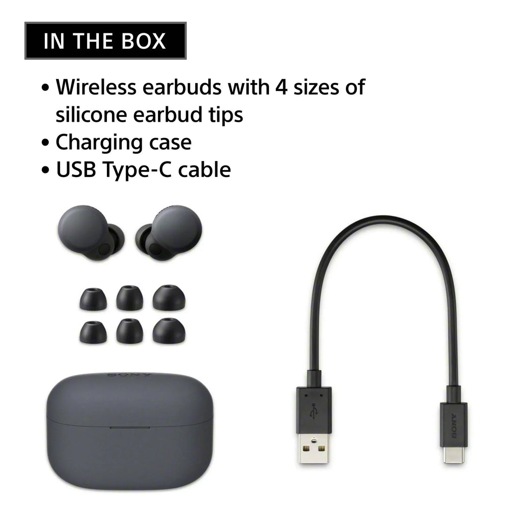 Restored WFLS900N/B5 LinkBuds S Truly Wireless Noise Canceling Earbuds, Black (Refurbished)