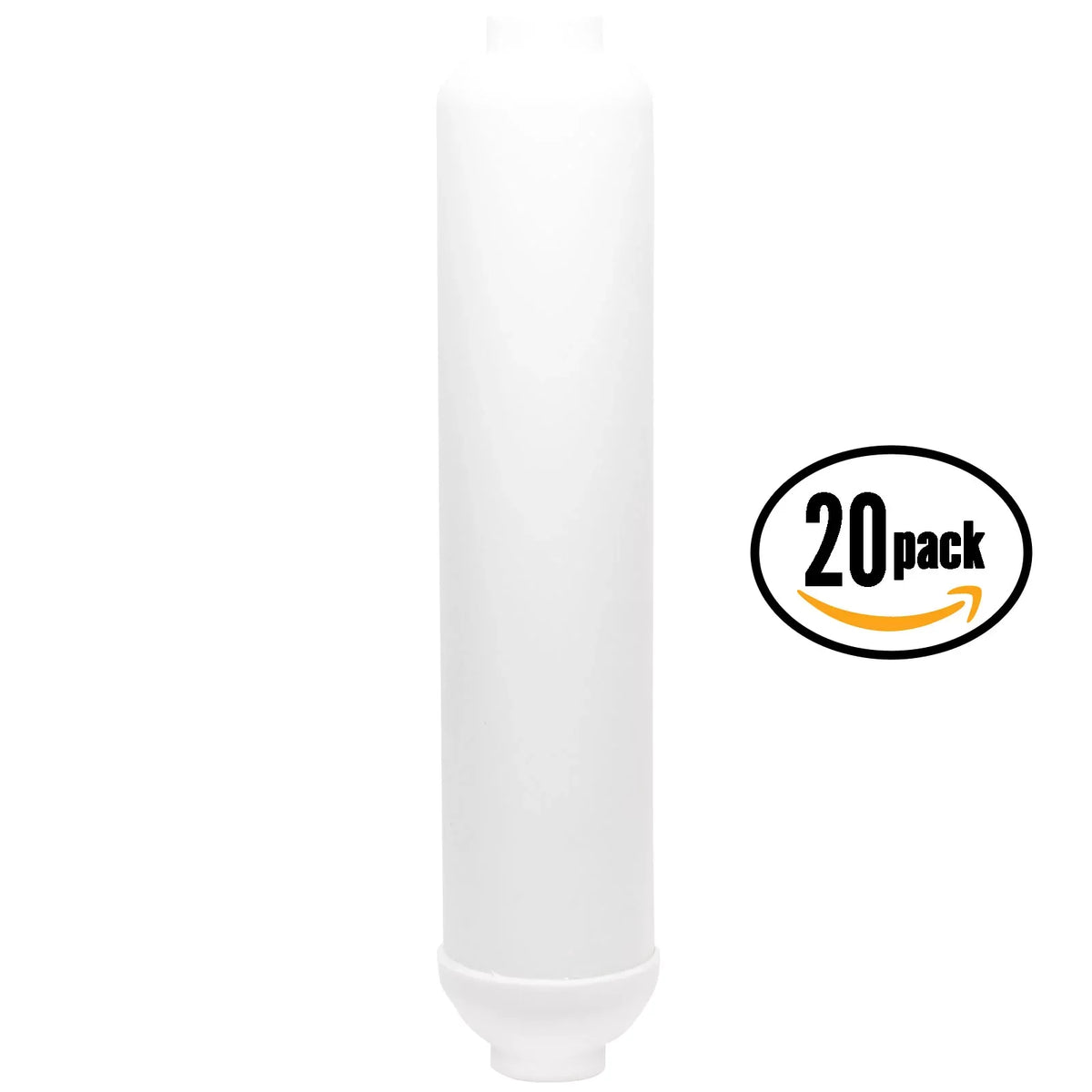 20-Pack Replacement Liquid 101087 Inline Filter Cartridge - Universal 10-inch Cartridge for Liquid 9 stage reverse osmosis System - Denali Pure Brand