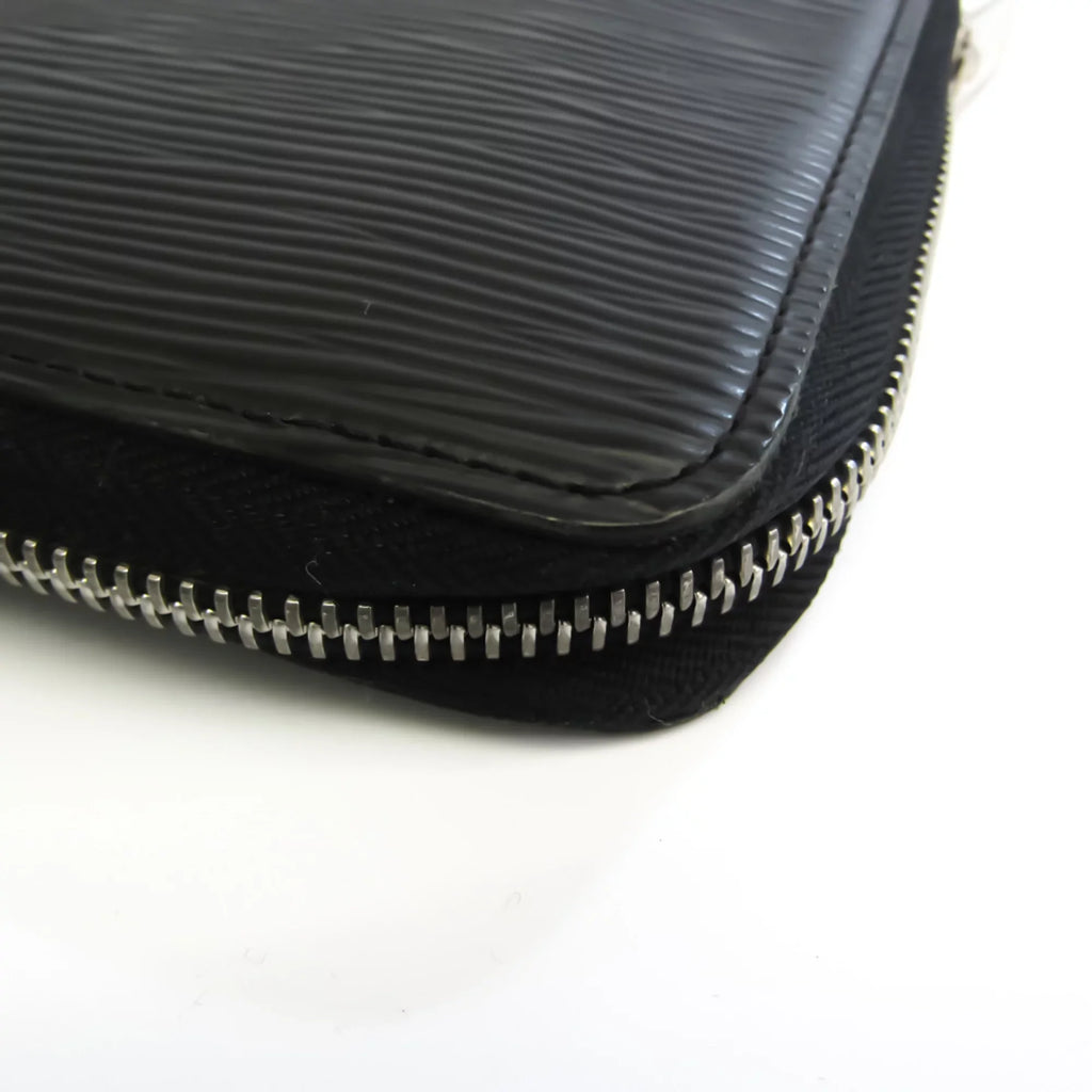 Pre-Owned Louis Vuitton Epi Zippy Organizer M60632 Men's Epi Leather Long Wallet (bi-fold) Noir (Good)