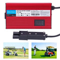 Golf Cart Battery Charger 48 Volt 12 Amp Barrel 2 Pin Plug Trickle Charging Mode