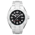RGMT Men's New Field Master RG-8032-11 46mm Black Dial Stainless Steel Watch