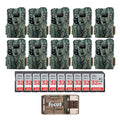 Browning 10PK Pro Scout Max Extreme HD Trail Camera w/32GB M/Card & Reader