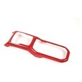 Teledu Red Carbon Gear Shift Panel Cup Holder Cover Trim For Jeep Wrangler Parts