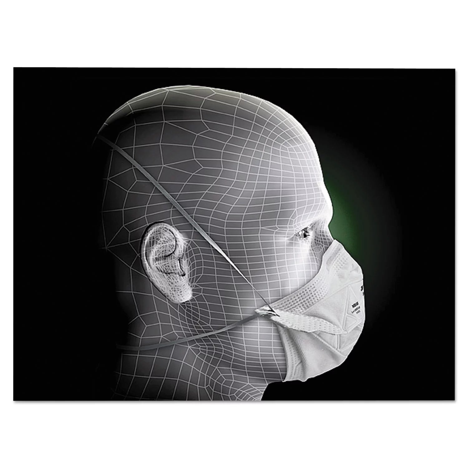 3M VFlex Particulate Respirator N95, Small, 50/box -MMM9105S