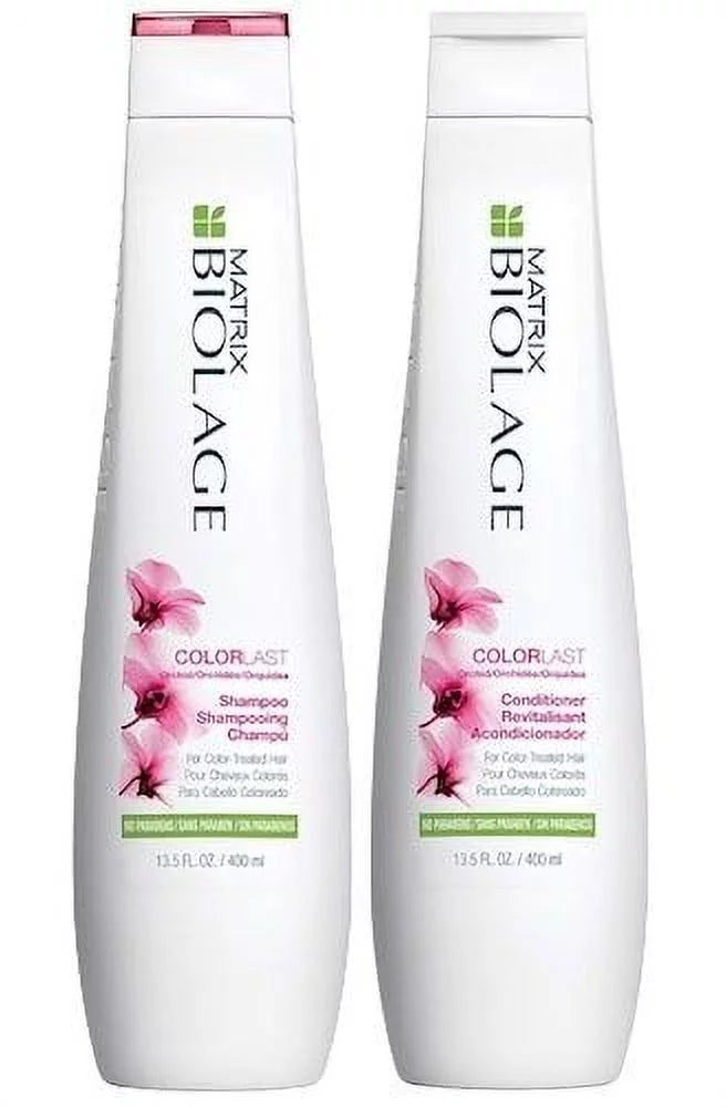 MATRIX BIOLAGE COLORLAST SHAMPOO & CONDITIONER 13.5OZ, PACK OF 2