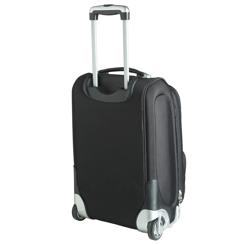 MOJO Black Texas Longhorns 21" Softside Rolling Carry-On Suitcase