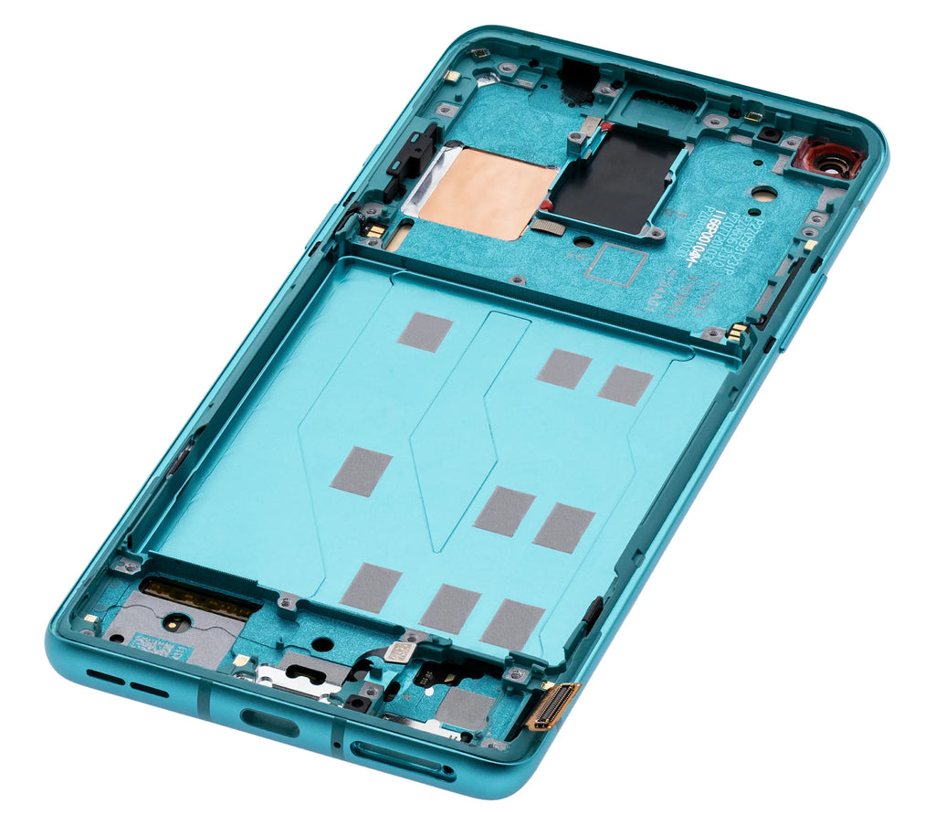 Replacement OLED Assembly With Frame Compatible For OnePlus 8 / 5G (Non-Verizon 5G UW Frame) (Refurbished) (Glacial Green)