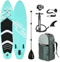 Fbsport Inflatable Paddle Board, Stand UP Paddle Board for Adult with Carry Bag, Shoulder Strap Air Pump All Accessories New