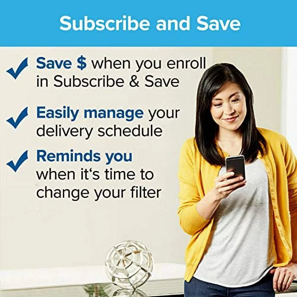 Filtrete Air Filter, MPR 1900, MERV 13, Healthy Living Ultimate Allergen 3-Month Pleated 1-Inch Air Filters, 2 Filters