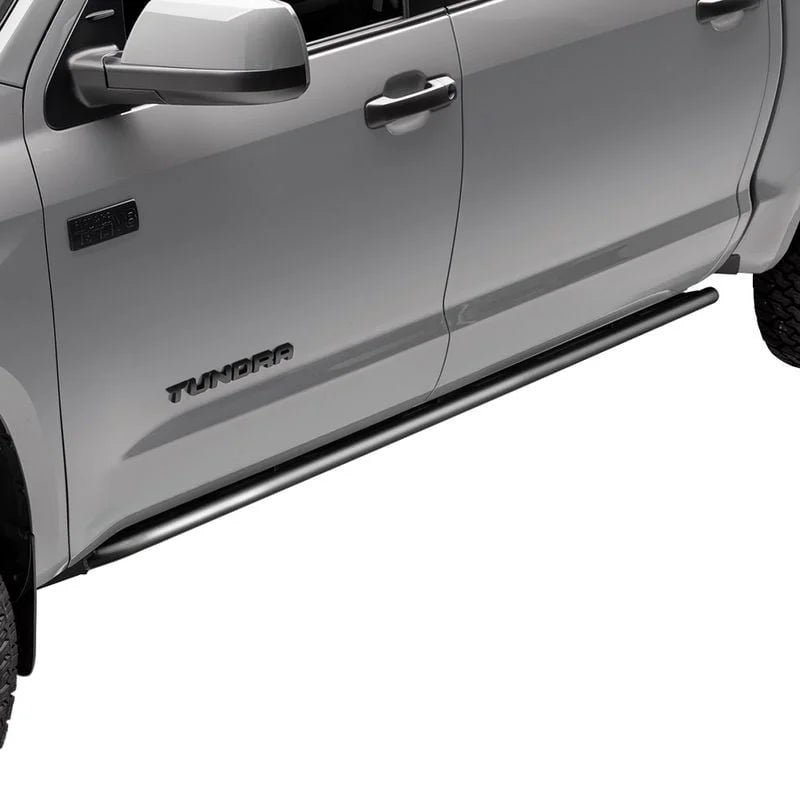 N-Fab by RealTruck Rkr Rails | Textured Black | T074Rkrqc | Compatible with 2007-2021 Toyota Tundra Double Cab All Beds, SRW Gas