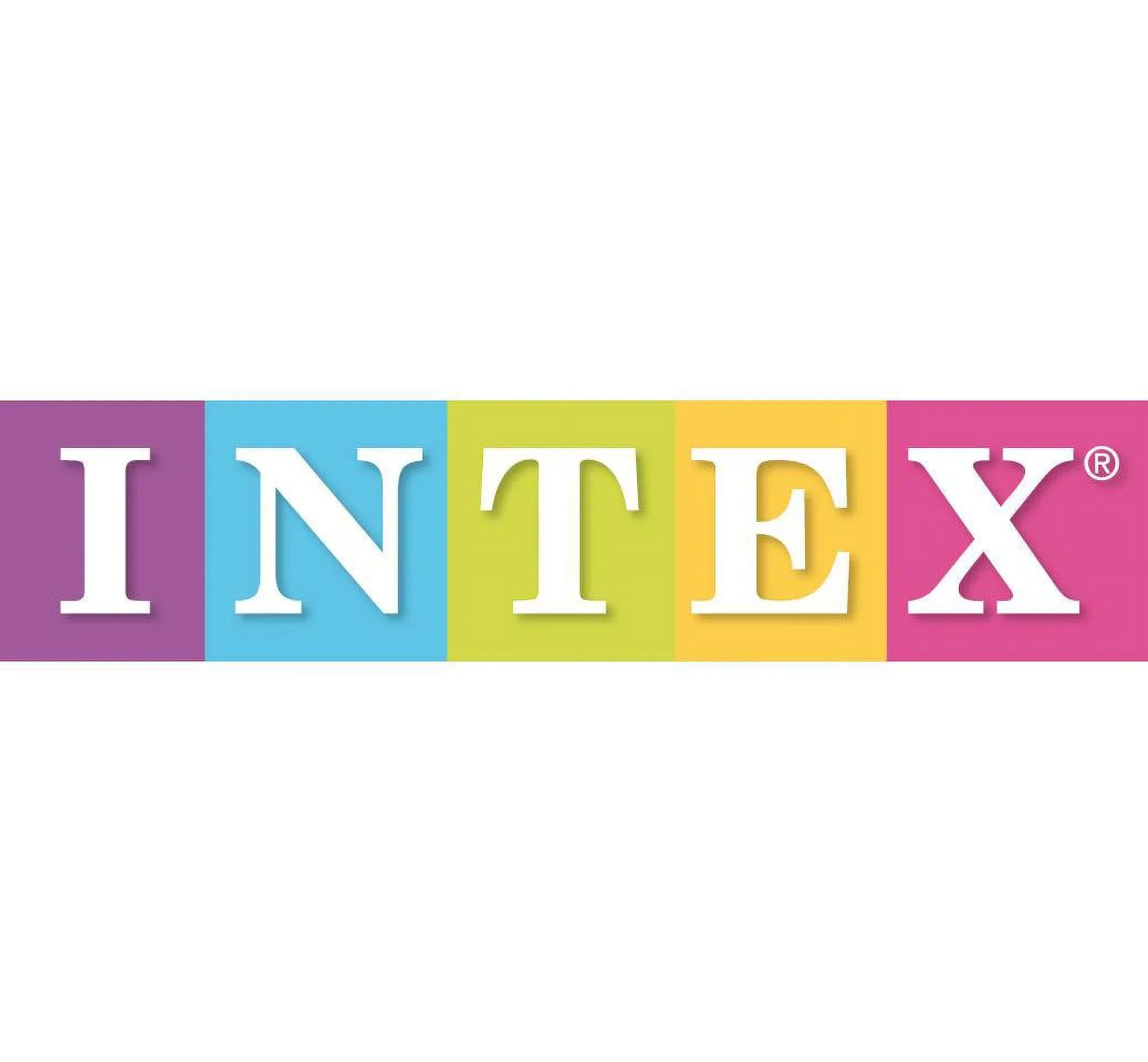 Intex River Run Connect Lounge Inflatable Floating Liquid Tube (6 Pack) & Cooler