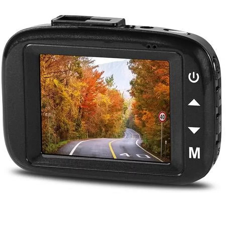 MNCD250 Full HD 12MP 2.2" LCD Display Dash Cam, Black