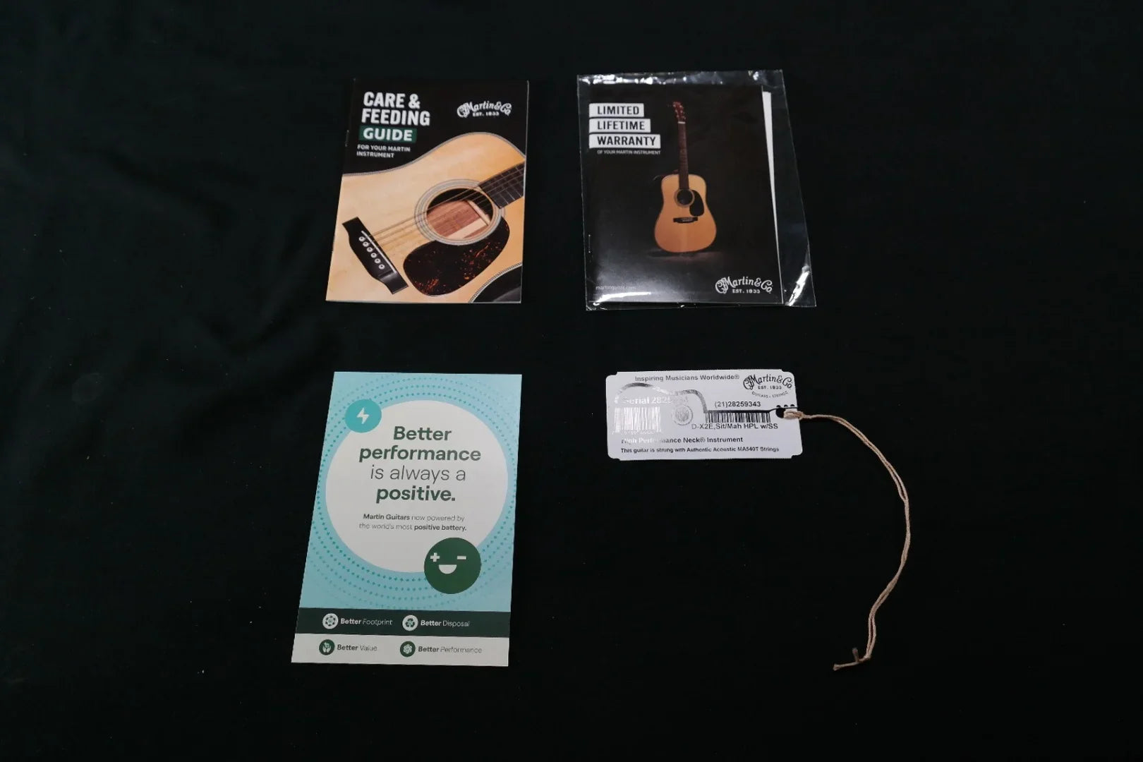 Martin D-X2E Mahogany with Gig Bag X Series Re-Imagined 934