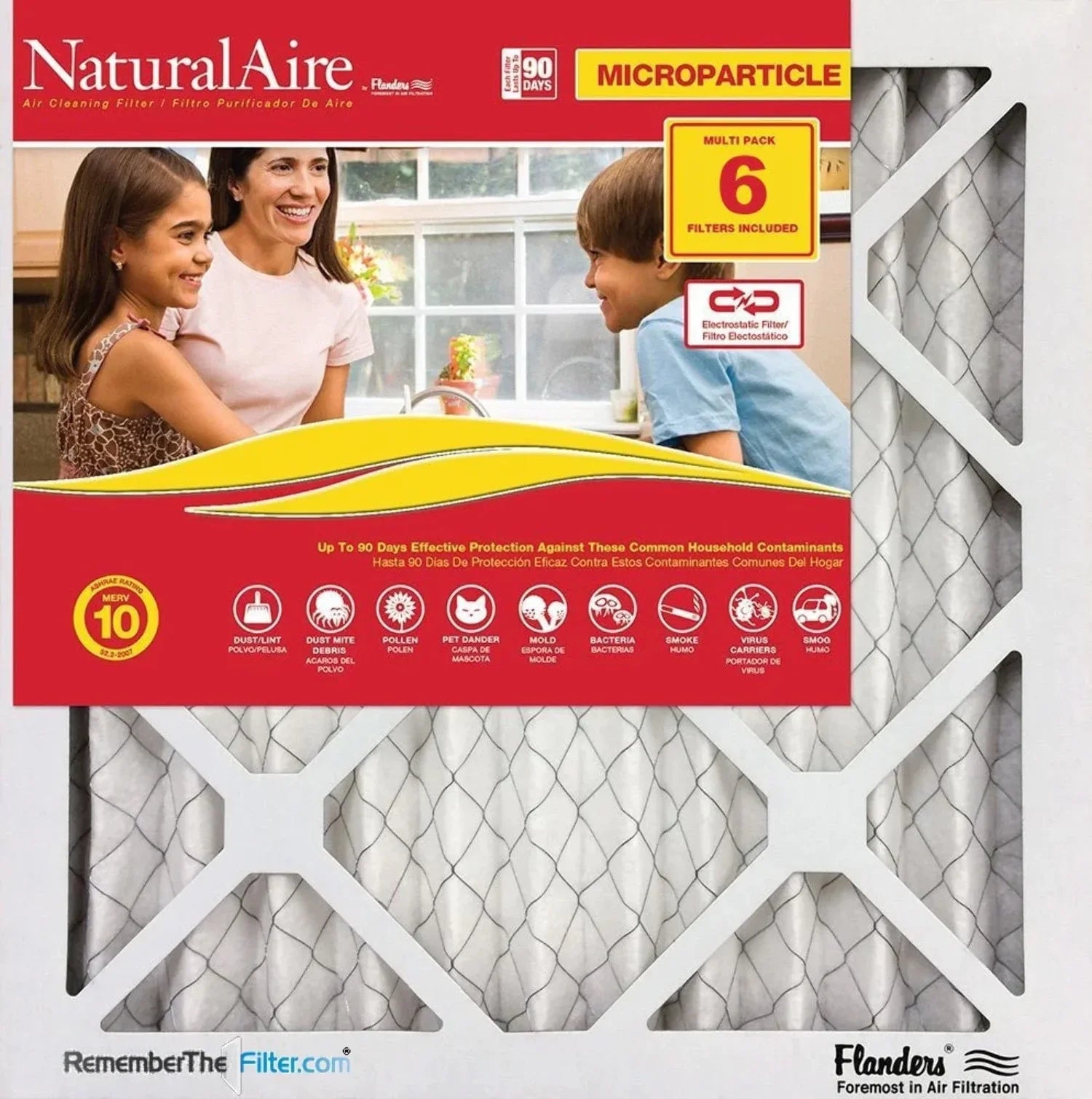 10x30x1 NaturalAire Microparticle MERV 10 Filters 85256.011030 (6 pack)