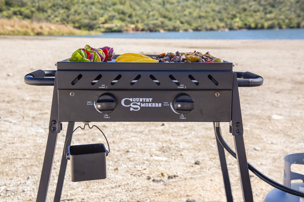 Country Smokers 2 Burner 20" Outdoor Griddle