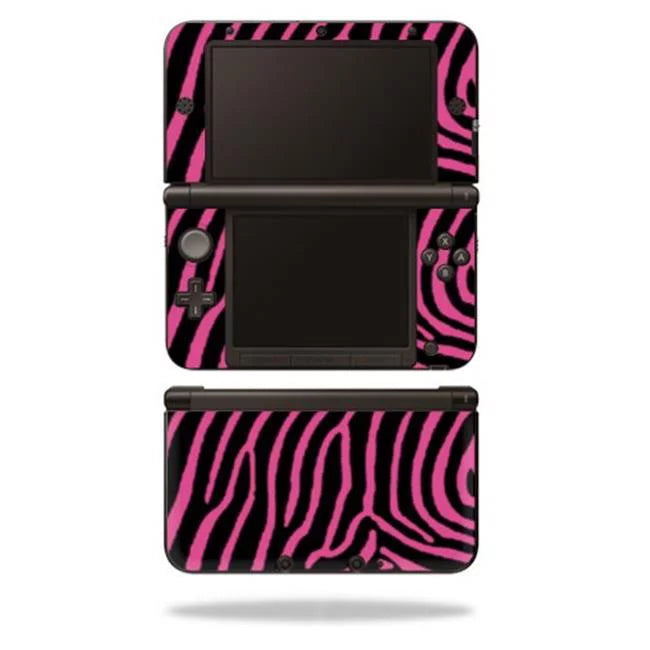 MightySkins NI3DSXL-Zebra Pink Skin for Nintendo 3DS XL Original 2012-2014 Models Sticker Wrap - Zebra Pink