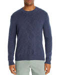 Bloomingdale's BLUESTONE Cotton Argyle Classic Crewneck Sweater, US 2X-Large