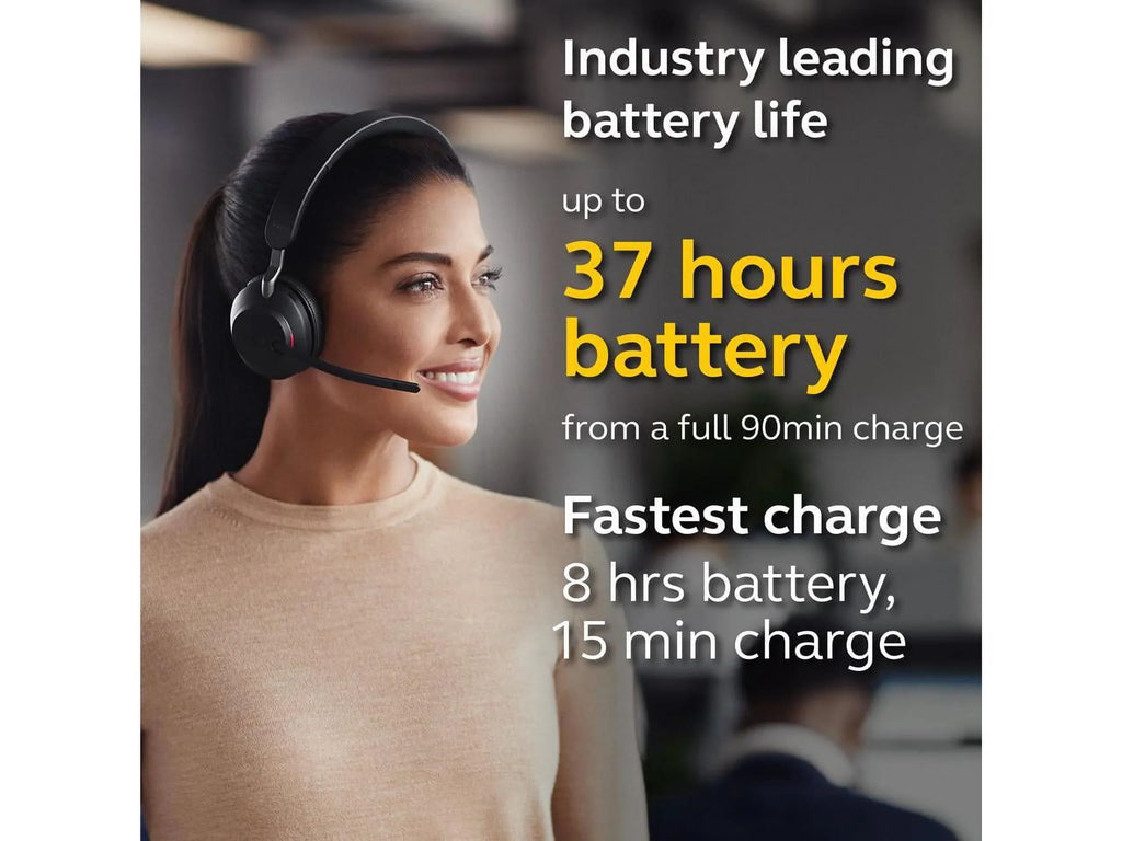 Jabra Evolve2 65 USB-C MS Mono -Black Wireless Headset / Music Headphones