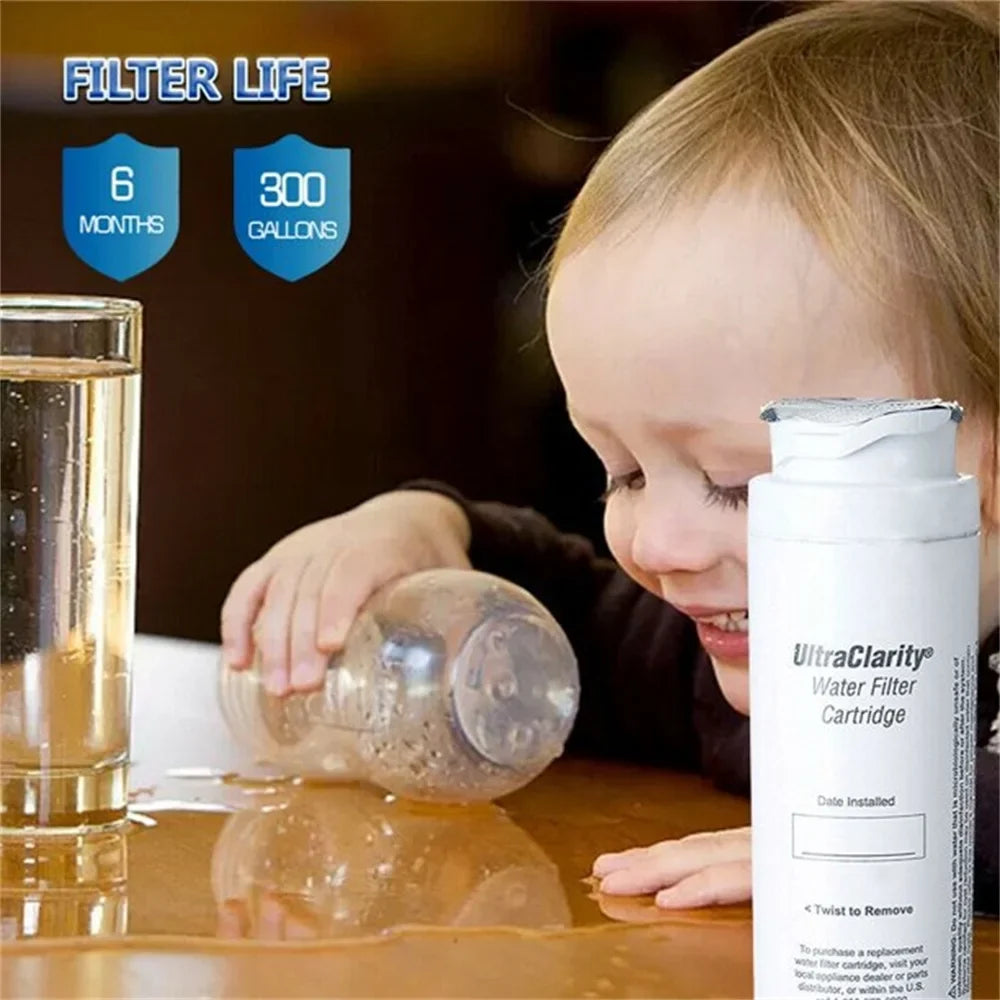Bosch Ultra Clarity Cuno Refrigerator Fluid Filter REPLFLTR10 9000 077104 9000194412 Fits 644845 674655(4 Pack)