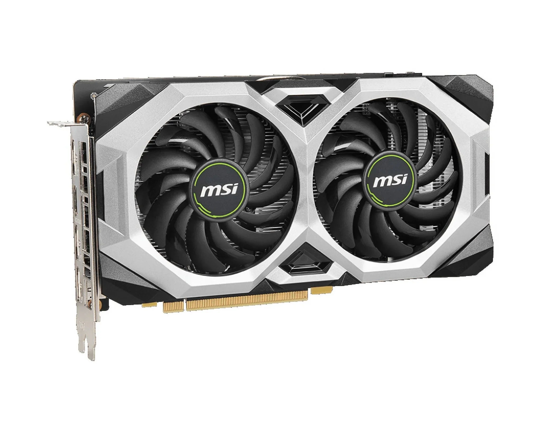 MSI GeForce RTX 2060 VENTUS GP Graphics Card, 6GB GDDR6, PCI-E Gen 3, DP x 3, HDMI x 1, Dual-fan Design, VR Ready