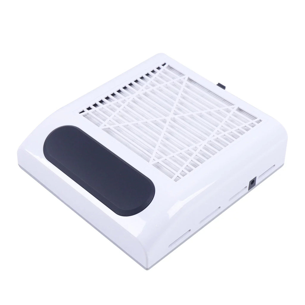 Salon Nail Dust Suction Fan Collector Manicure Vacuum Cleaner Professional Tool with Filter Comfortable Handrest Low Noise Easy Operation