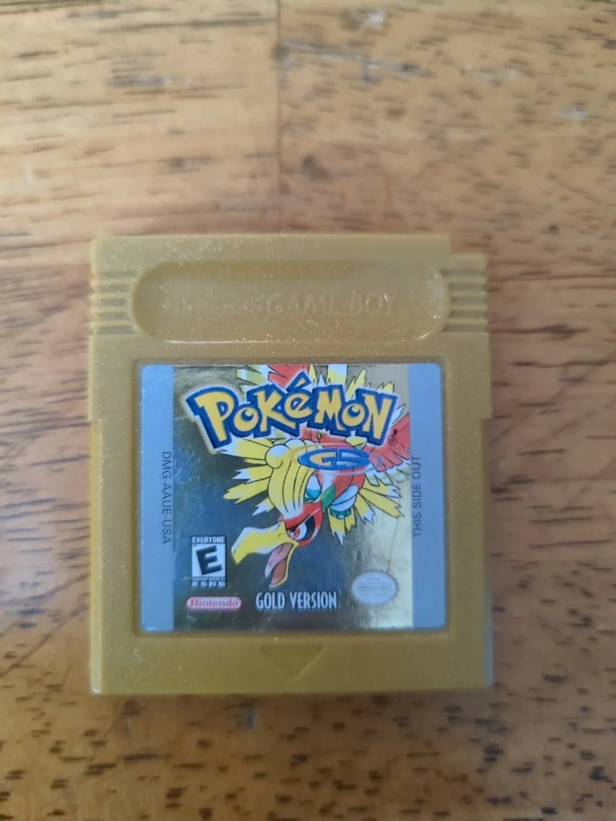 Gameboy Pokemon Gold And Silver Authentic