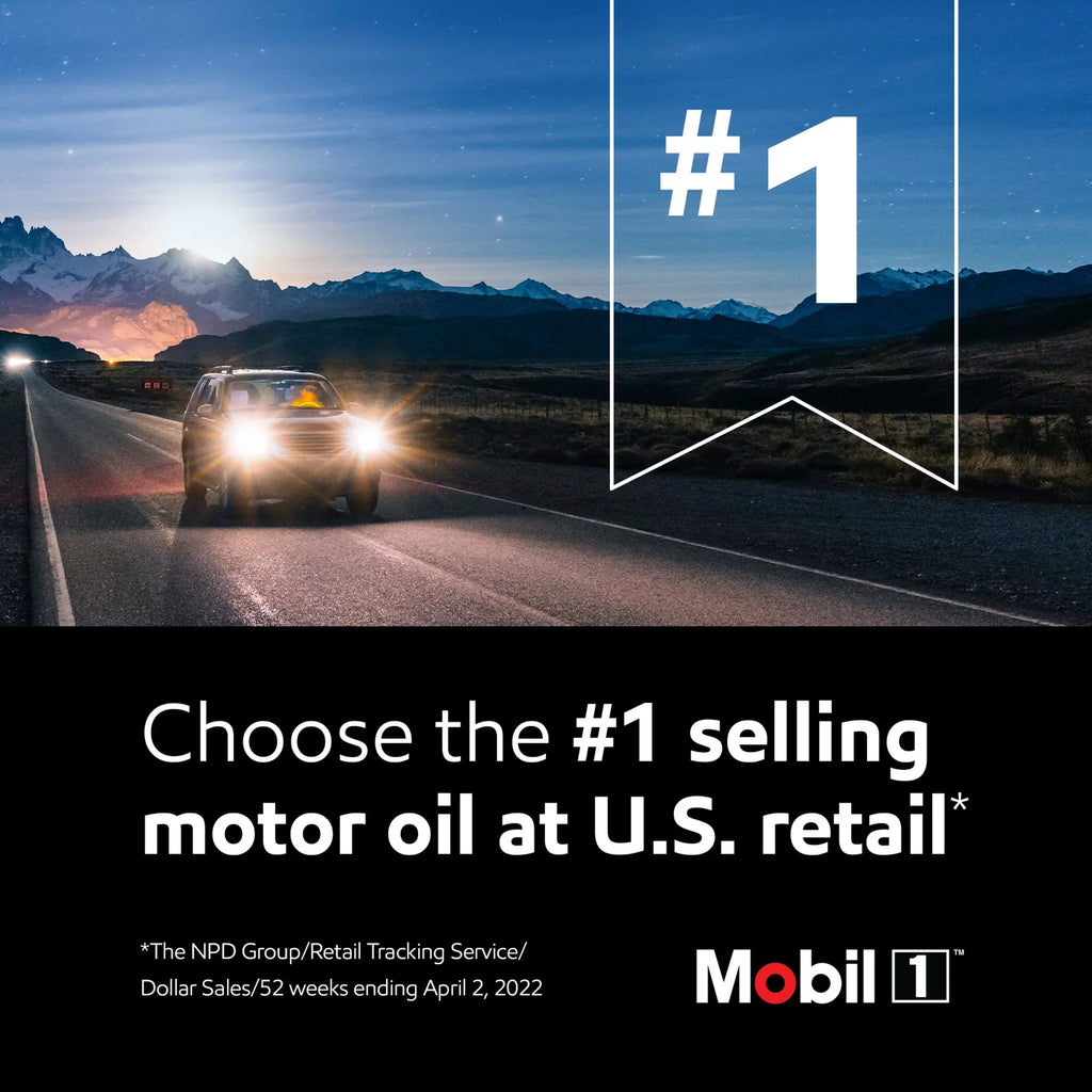 Mobil 1 Advanced Full Synthetic Motor Oil 5W-20, 5 Quart (Pack of 3)