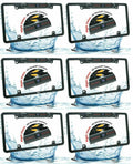6x Wide Angle Rear View Backup Liquid Night Vision HD License Plate Camera Bundle