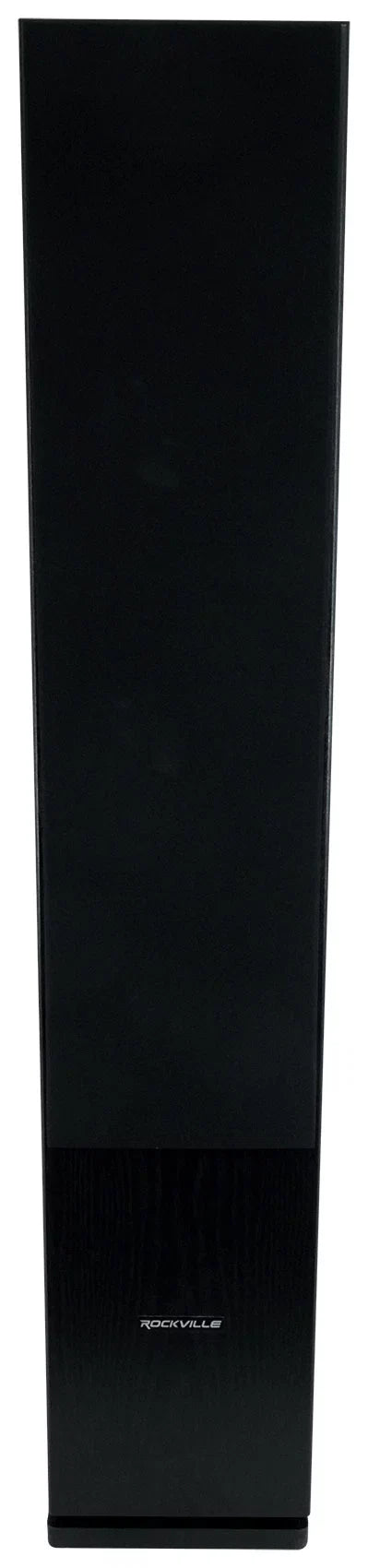Rockville SINGMIX 5 2000w Bluetooth Home Receiver Mixer+(2) Black Tower Speakers