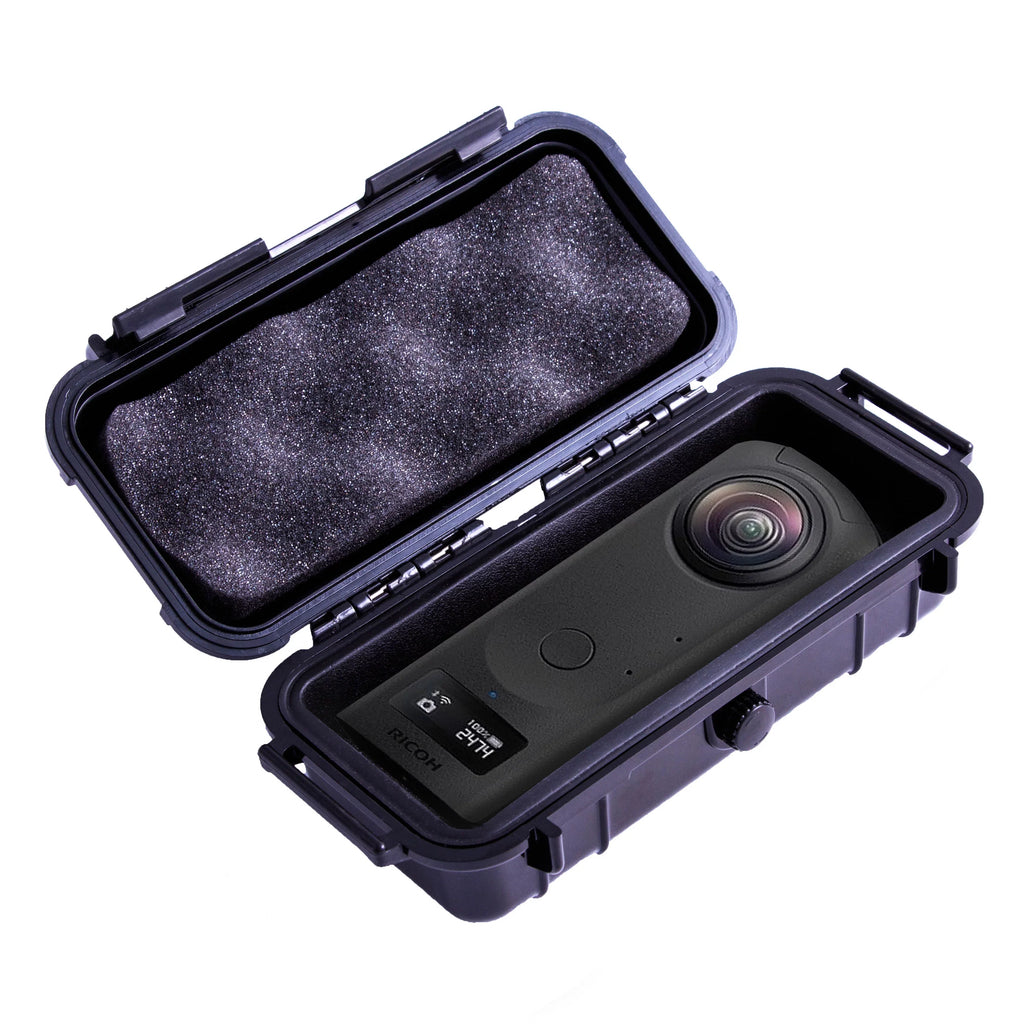 Casematix 7 Inch Liquid 360 Action Camera Case Compatible with Ricoh Theta Z1 360 Degree Camera