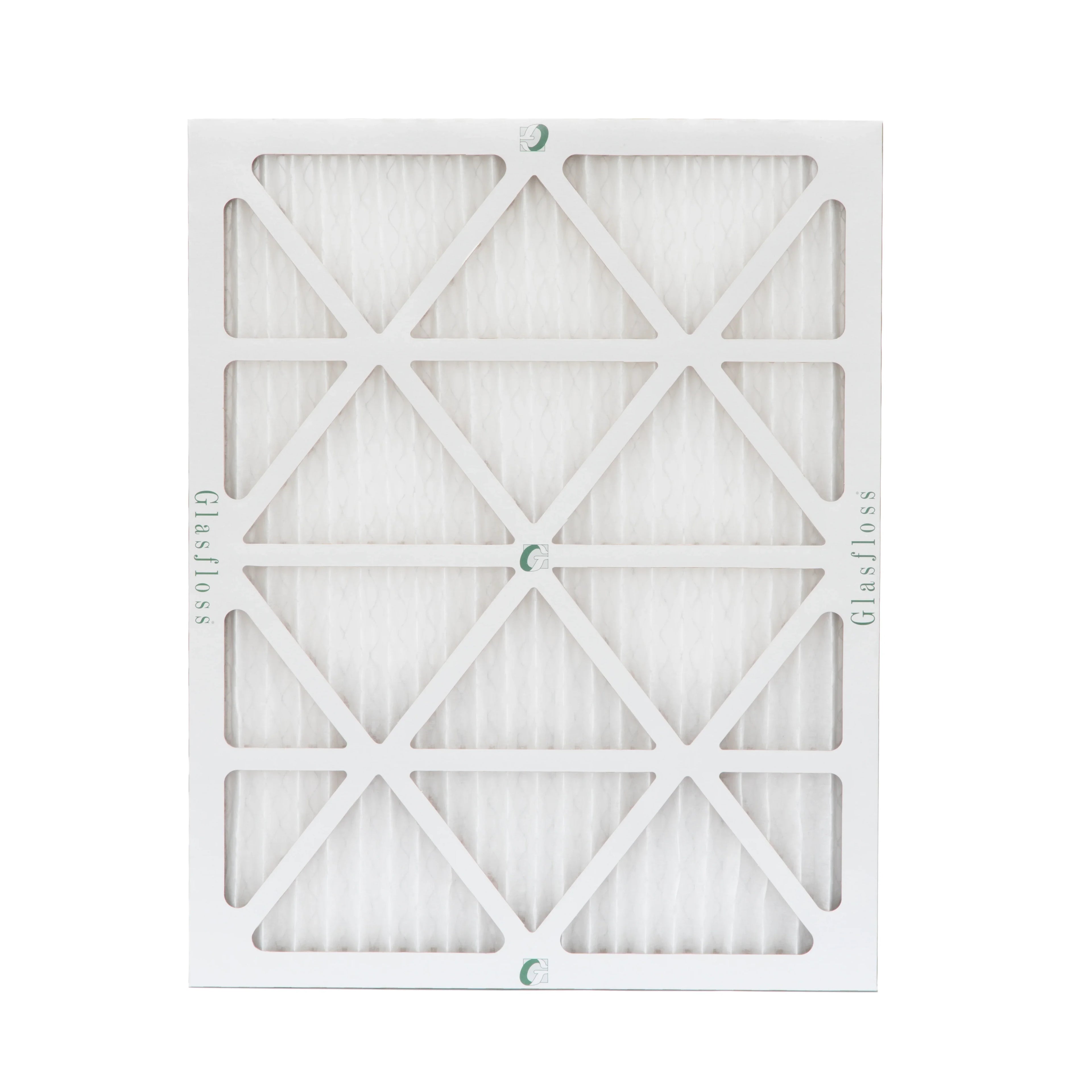 12 Pack of 15x20x1 MERV 10 Pleated Air Filters by Glasfloss. Actual Size: 14-1/2 x 19-1/2 x 7/8