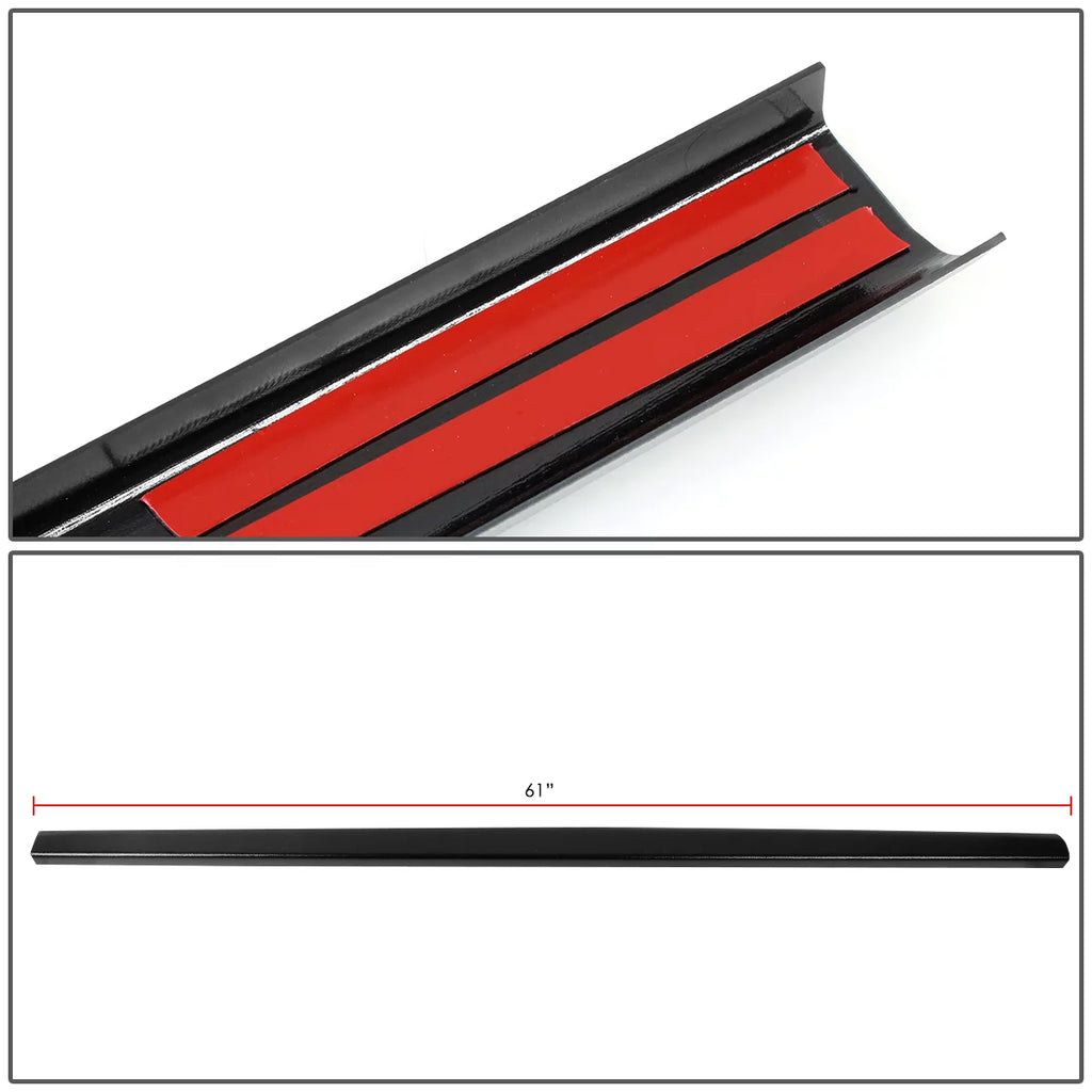 DNA Motoring BEDC-R-015 For 2000 to 2005 Toyota Tundra Bed End Rear Tail Gate Cap Molding Cover 01 02 03 04