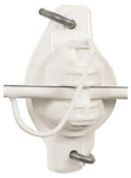 Gallagher G626144 EquiFence Pinlock Wooden Post Insulator, White, 25-Pack, Each
