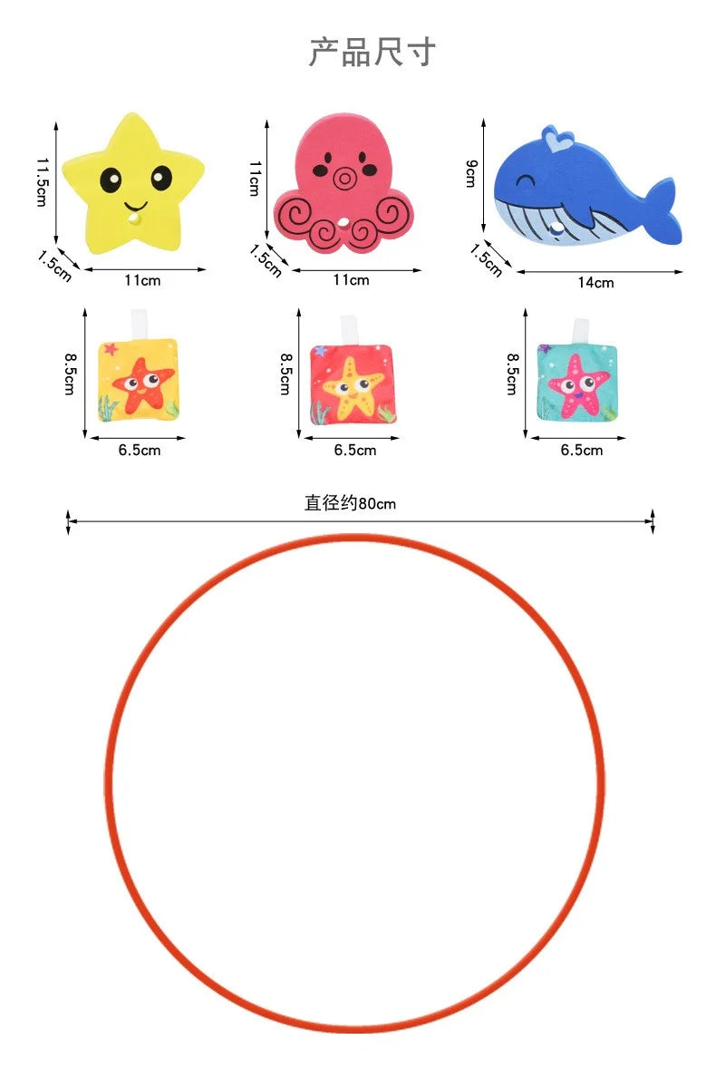 Diving Rings Toy For Kids Swimming Training Long-lasting & Portable Fluid Sports Children Diving Rings