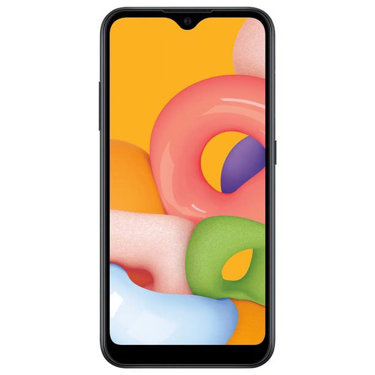 Restored Net10 Galaxy A01 4G LTE 16GB 5.7" Black Prepaid Smartphone (Refurbished)