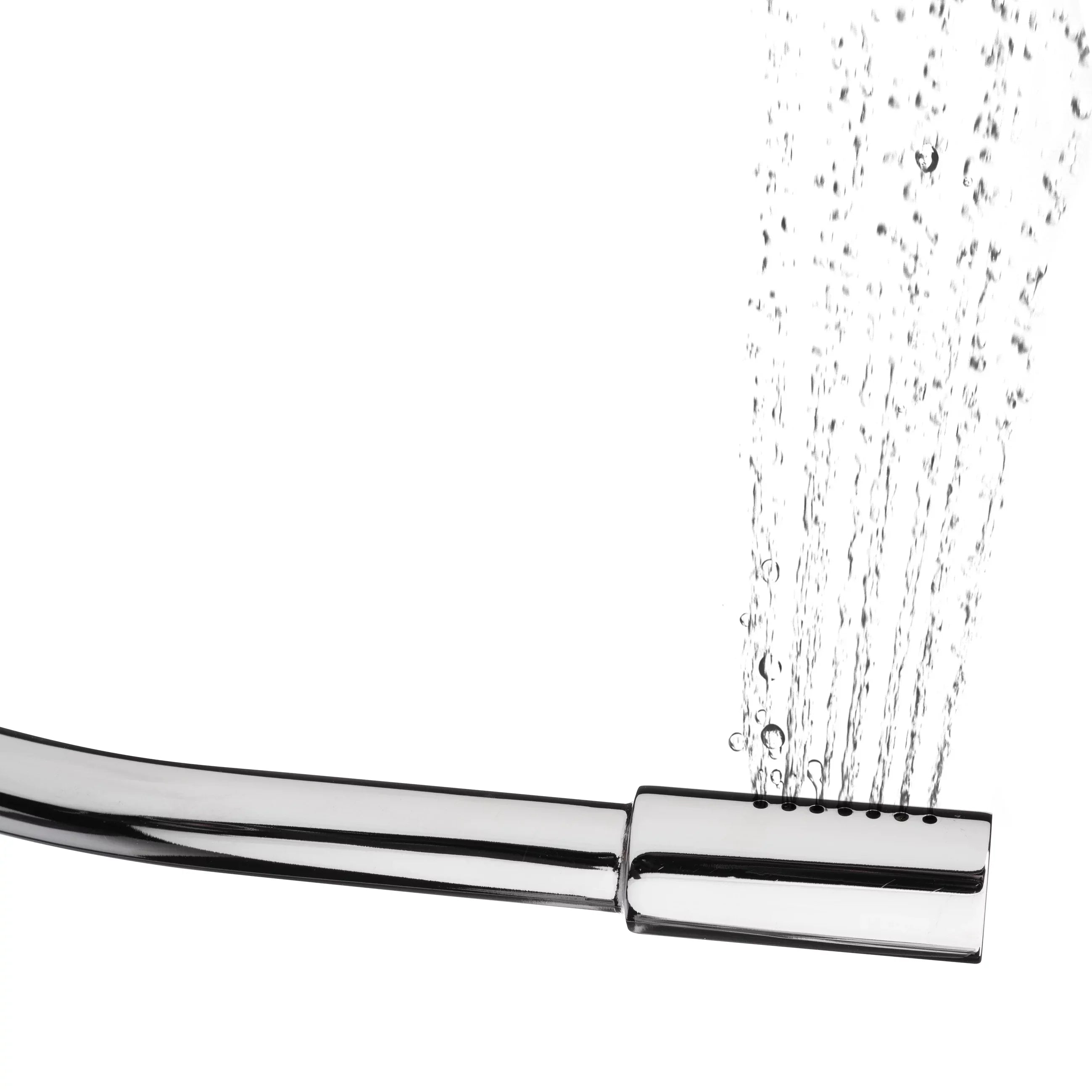 Brondell Side-Mounted All Metal Attachable Bidet with Adjustable Spray Wand, Dual Temperature in Silver