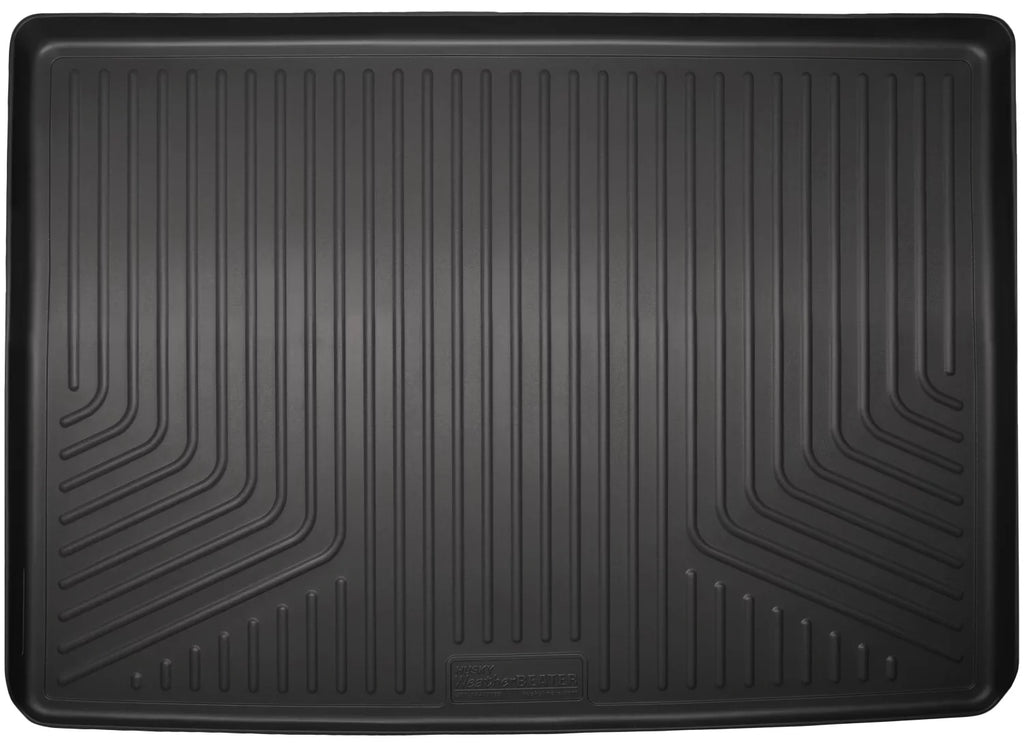 Husky by RealTruck - 28221 Compatible with 2015-19 Cadillac Escalade ESV, 2015-19 Chevrolet Suburban, 2015-19 GMC Yukon XL Cargo Liner Behind 3rd Seat Black