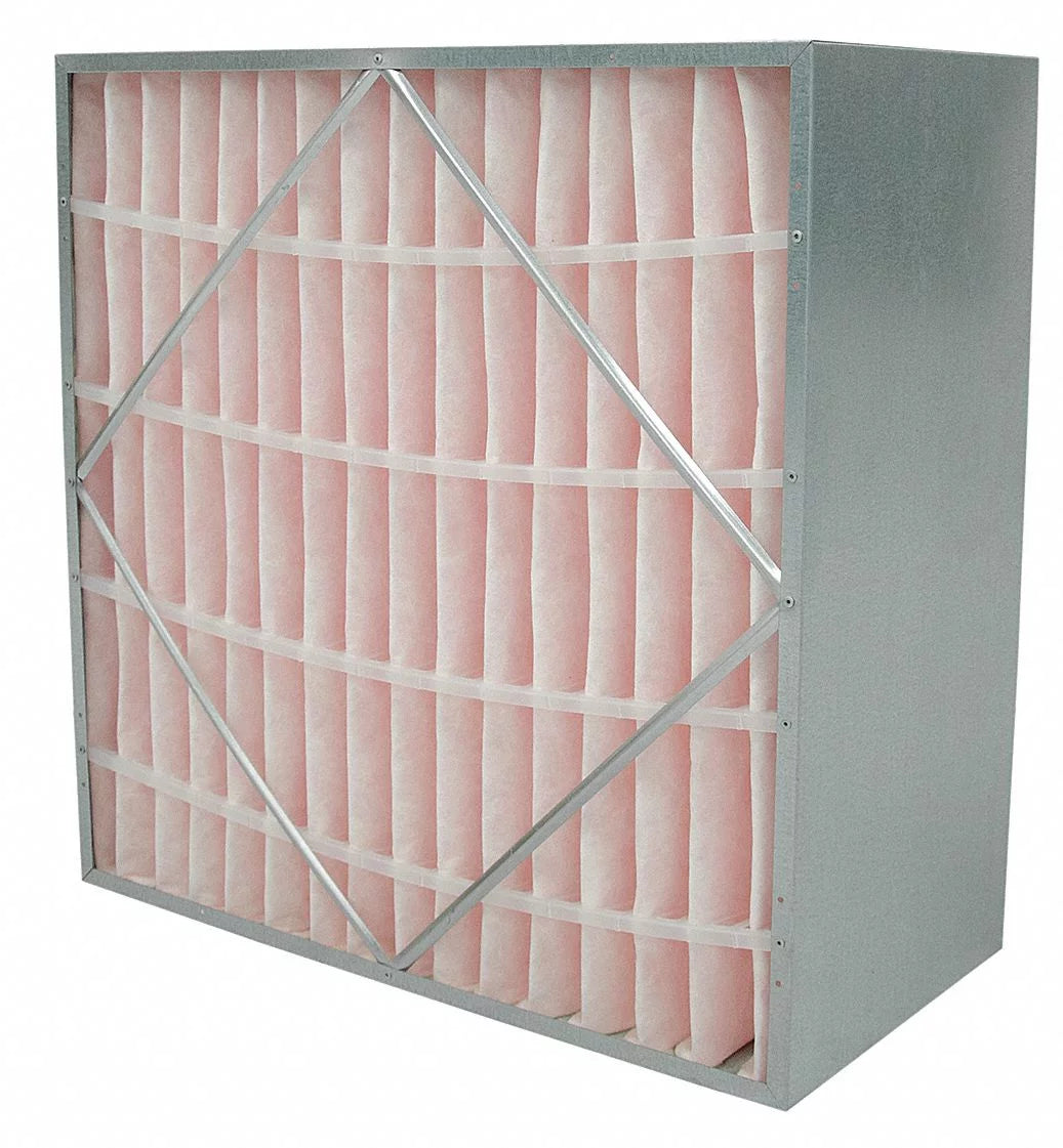 Air Handler Rigid Cell Air Filter,24x24x12,MERV 11 5W919