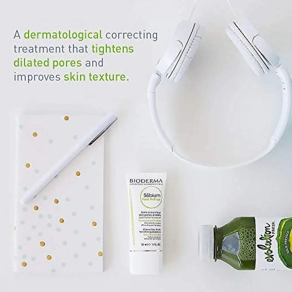 Bioderma - Sébium - Pore Refiner Cream - Tightens Pores and Visibly Improves Skin Texture - for Combination to Oily Skin