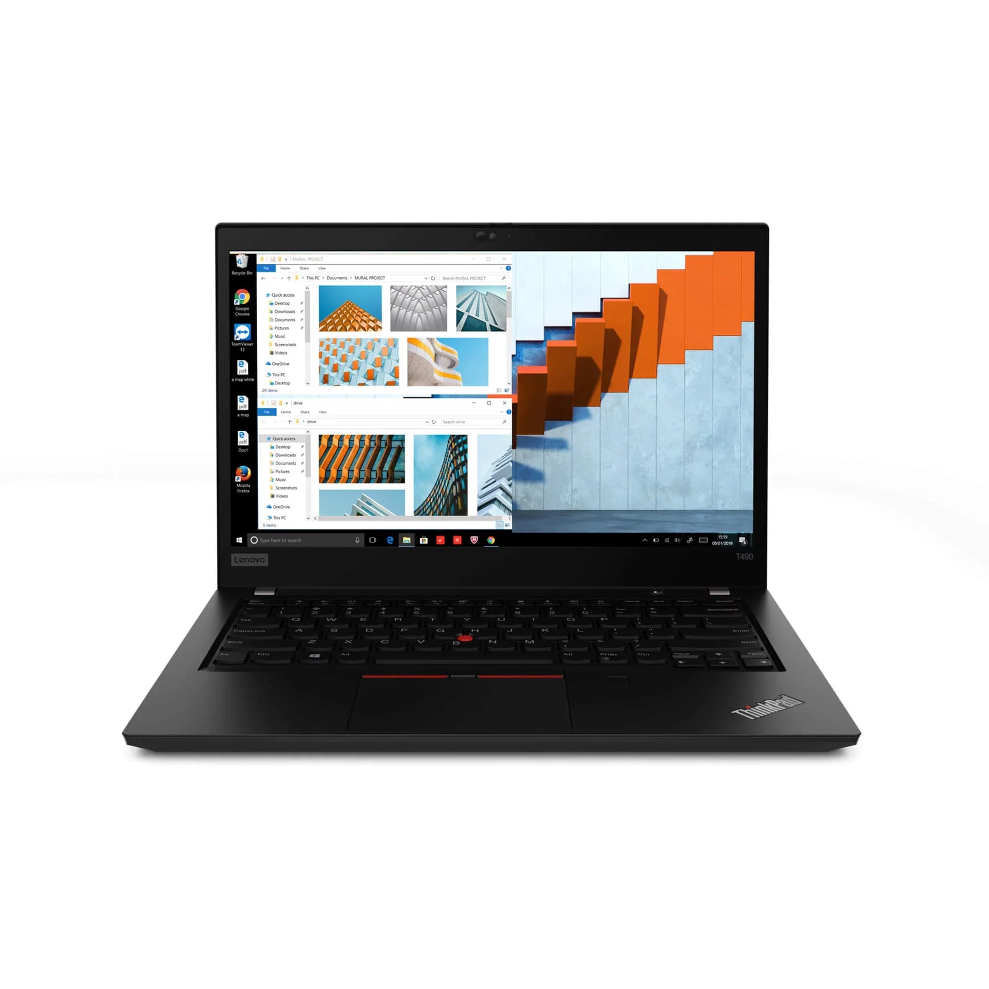 ThinkPad T490 Notebook 14" FHD IPS 300 nits, i7-10510U, UHD Graphics, 16GB, 512GB SSD, 3 YR Depot/Carry-in Warranty