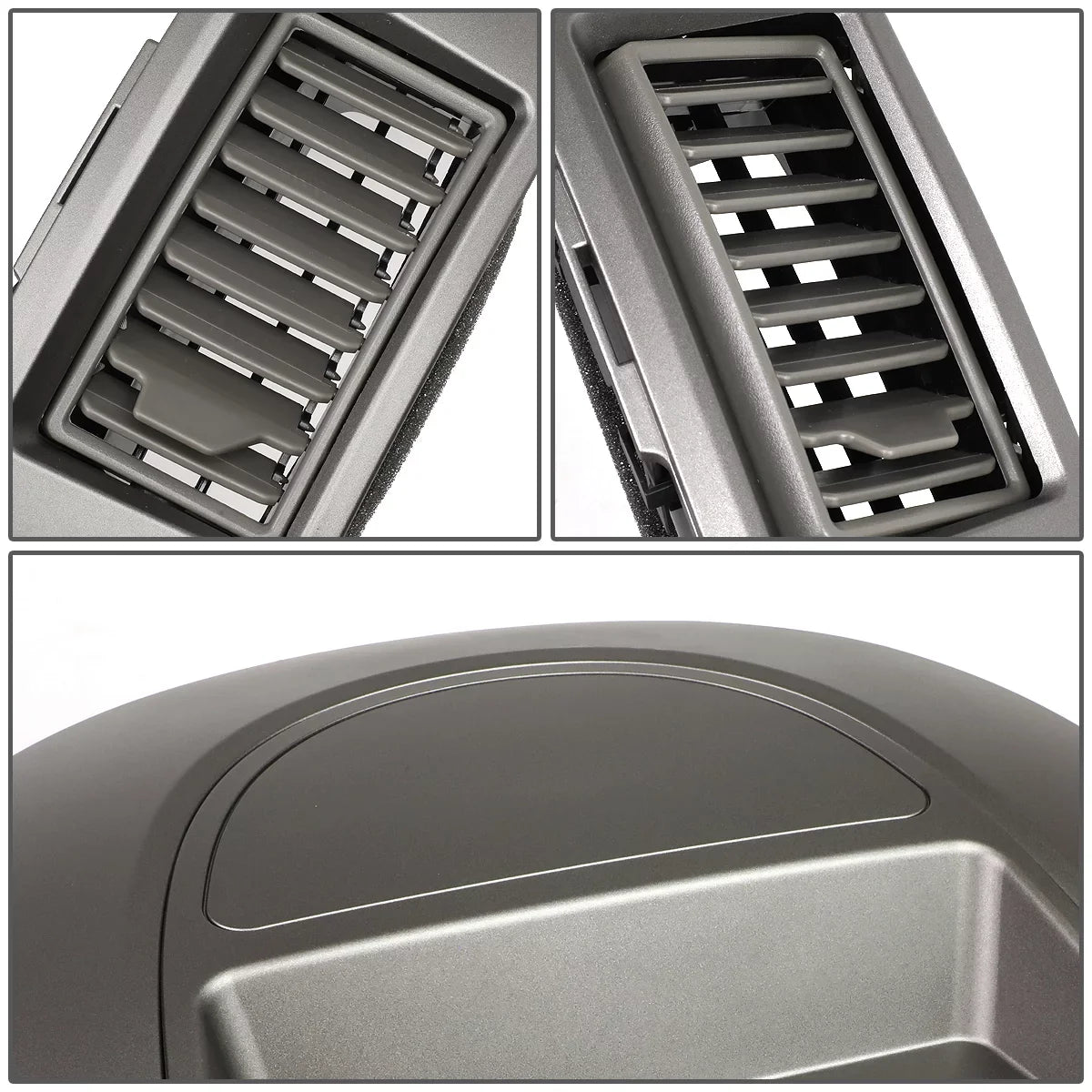 DNA Motoring ZTL-Y-0163 For 2004 to 2006 Nissan Titan Armada SE XE Factory Style Instrument Panel Lid Console Panel Bezel without Center Speaker 05