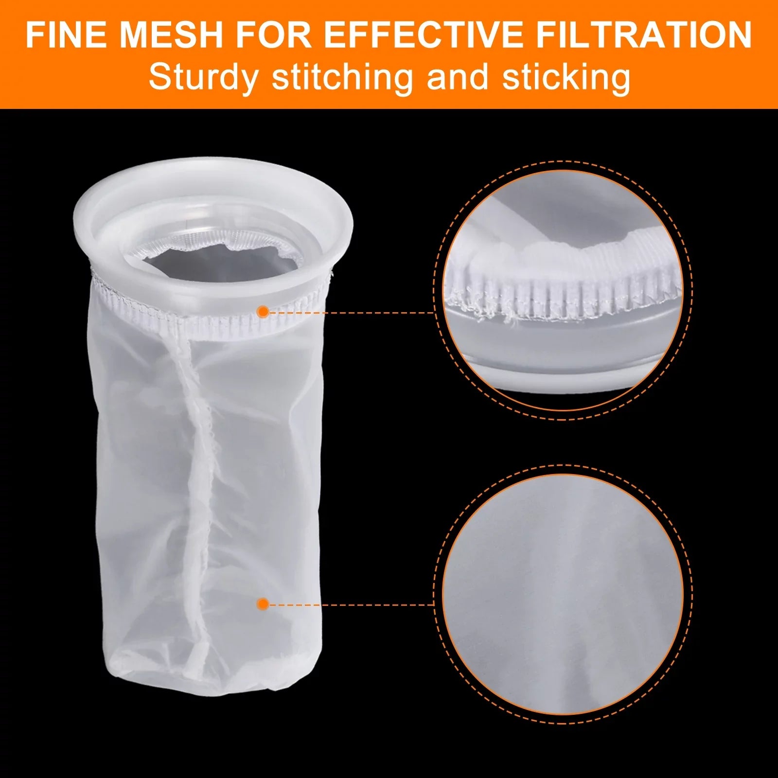 163mm IBC Lid Filter Cover T-Shaped Fluid Tank IBC Tote Cover with Washable Nylon Filter