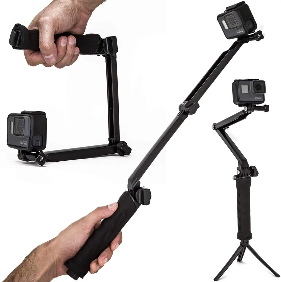 GoPro HERO9 HERO10 HERO11 Accessory Bundle with Battery, Housing, Monopod + More