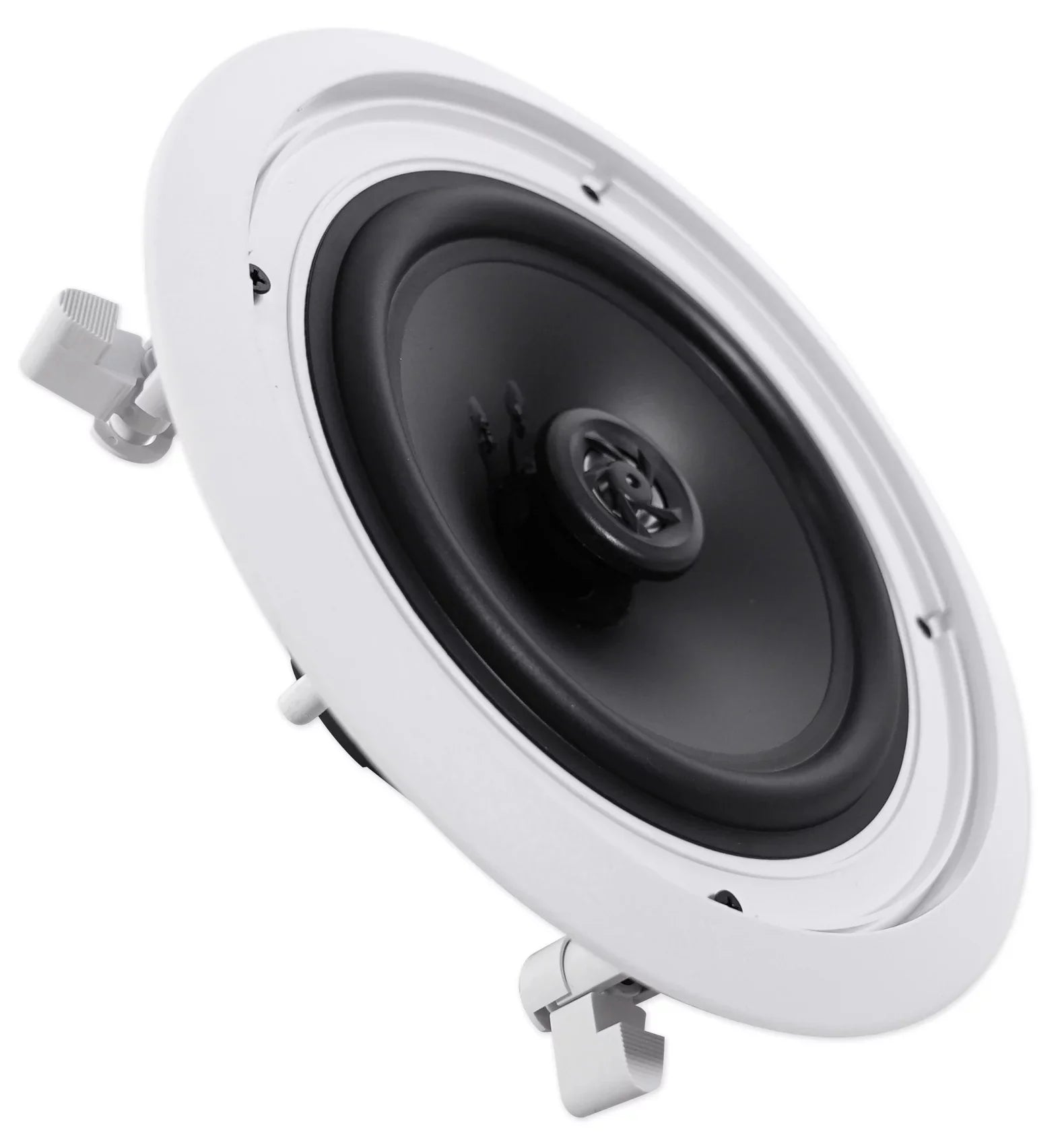 Rockville 4-Room Home Ceiling Speaker System w/ (8) 8" Speakers+4-Zone Receiver