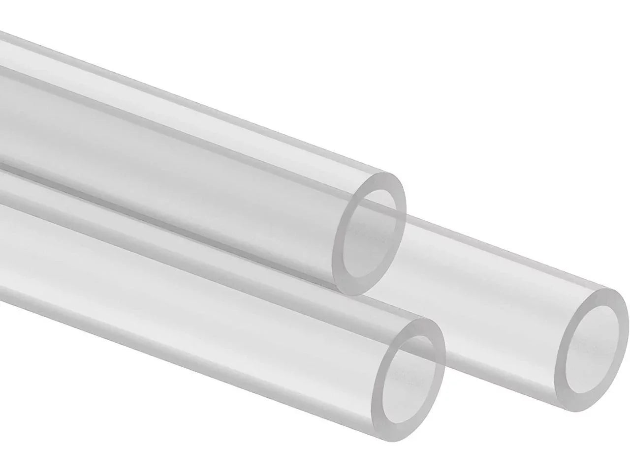Corsair Hydro X Series XT Hardline 14mm Tubing, 1 Meter, Satin Transparent, 3-pack