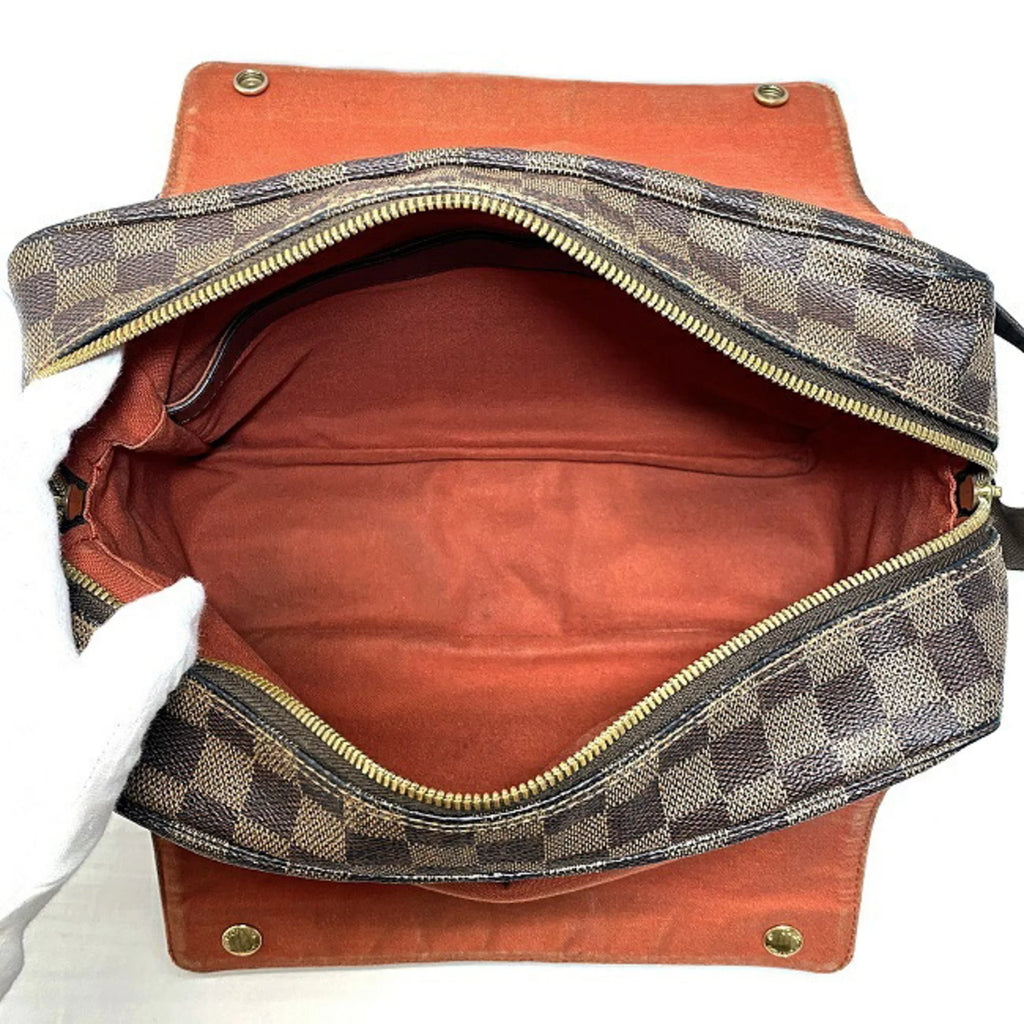 Pre-Owned Louis Vuitton Bag Naviglio Brown Damier Ebene N45255 Shoulder SR0055 LOUIS VUITTON (Good)