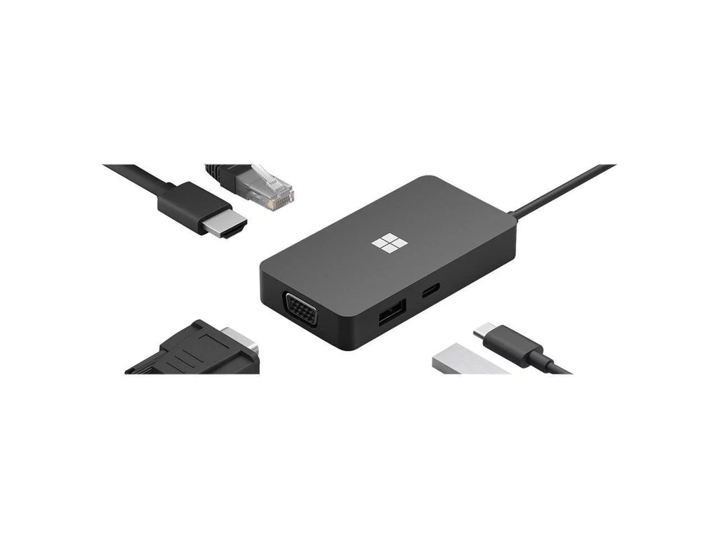 USB-C Travel Hub - docking station - USB-C - VGA, HDMI - GigEhernet