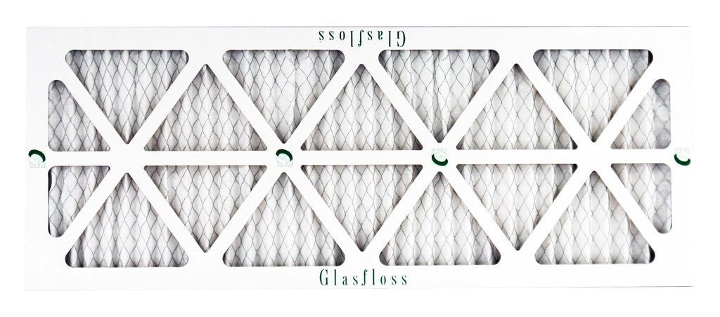 Glasfloss 12x30x1 - MERV 13 -Qty:6 - Furnace Air Filter - Made in USA (Actual Size: 11.5 x 29.5x7/8 inch)