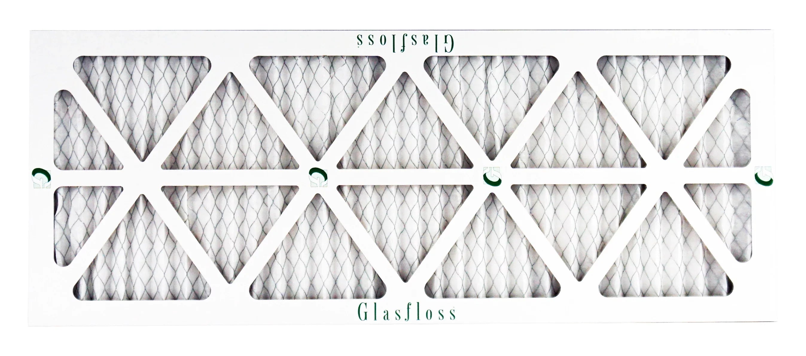 Glasfloss 12x30x1 - MERV 13 -Qty:6 - Furnace Air Filter - Made in USA (Actual Size: 11.5 x 29.5x7/8 inch)